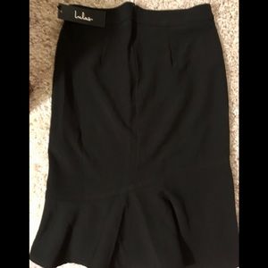 NWT Lulu’s CUTE! Black Skirt Size Small